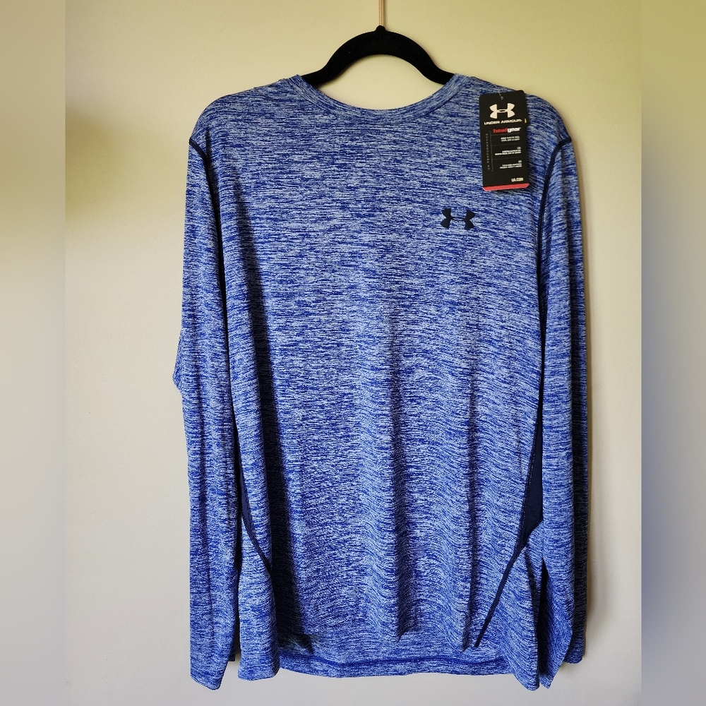 UnderArmour Mens Large Blue Lightweight Longsleeve